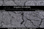 Cracks Photoshop Brushes For Destroyed Road