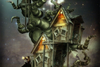 Adobe Photoshop CS6 Tutorial: Create Tree House From Fairy Tales