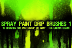 Let it drip: Spray Paint Drip Brushes