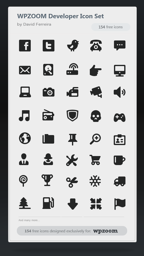 For Developers And Designers: 154 Developer Icons